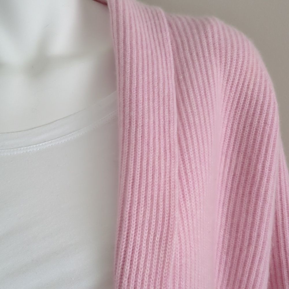 Rani Arabella Shawl Neck Sweater Pink View 5